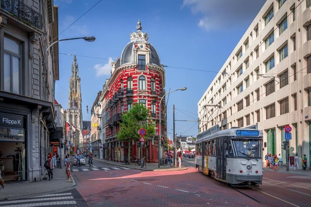 Mubi-Stay - Appartement Chalereux Au Centre Ville D'Anvers Luaran gambar